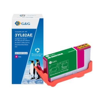 Cartouche compatible premium HP 3YL82AE / 912XL - magenta