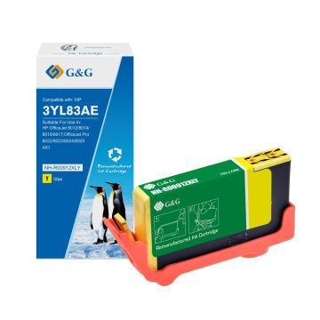 Cartouche compatible premium HP 3YL83AE / 912XL - jaune