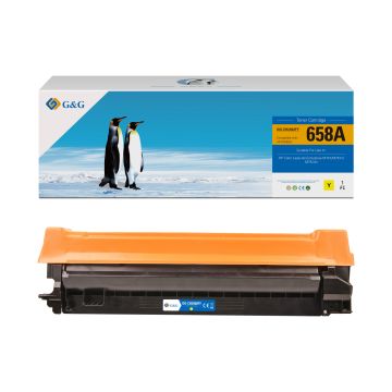 Toner compatible premium HP W2002A / 658A - jaune