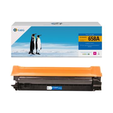 Toner compatible premium HP W2003A / 658A - magenta