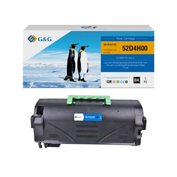 Toner compatible premium Lexmark 52D2H00 / 522H - noir