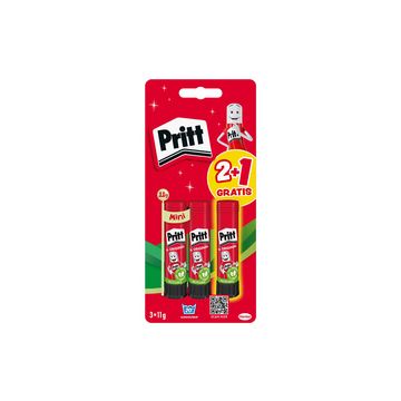 Pritt Bâton de colle BTS 2025, 3 x 11 g