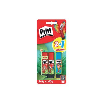 Pritt Bâton de colle BTS 2025, multipack, 2x 11 g + 1x 10 g