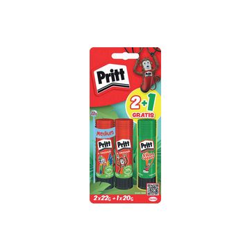 Pritt Bâton de colle BTS 2025, multipack, 2x 22 g + 1x 20 g