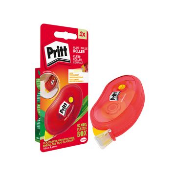 Pritt Roller de colle Compact, repositionnable, blister