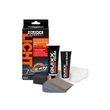 QUIXX Kit de restauration pour phares de voiture, 19 pièces