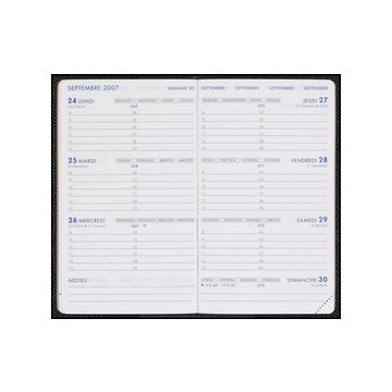 QUO VADIS Recharge pour Agenda Moderne Hebdoplan, 2026