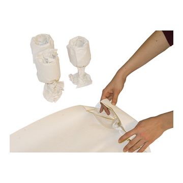 RAADHUIS Papier de soie, (L)400 x (H)600 mm, blanc