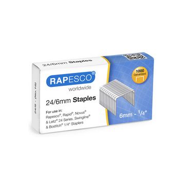 RAPESCO Agrafes 24/6, 5.000 pièces, galvanisé