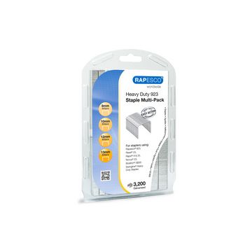 RAPESCO Agrafes 923/8, 1.000 pièces, galvanisé