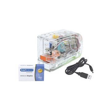 RAPESCO Agrafeuse électrique 626EL, transparent