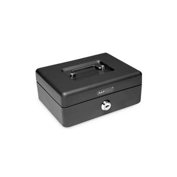 RAPESCO Caisse à monnaie, largeur: 150 mm, noir RAPESCO Caisse à monnaie, largeur: 150 mm, noir