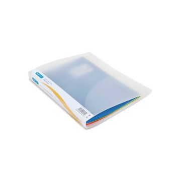 RAPESCO Classeur à anneaux, 25mm, A4, 2 anneaux, transparent