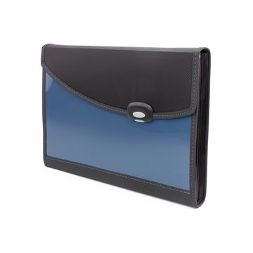 RAPESCO Trieur valisette Designer, A4+, 7 compartiments bleu