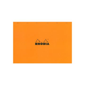 RHODIA Bloc agrafé No. 38, format A3+, quadrillé 5x5, orange