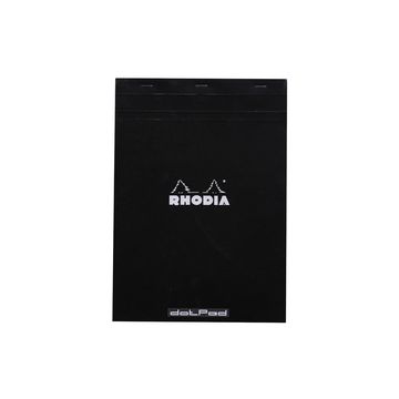 RHODIA Bloc-notes agrafé "dotPad", A4+, pointillé, noir