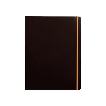 RHODIA Carnet de notes RHODIARAMA, A4+, ligné, noir
