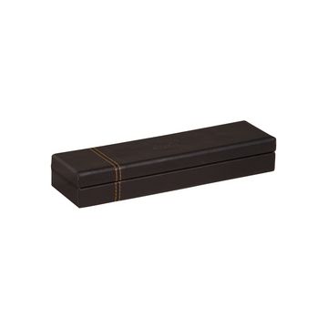 RHODIA Plumier, en similicuir, noir