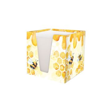 RNK Verlag Bloc cube "Honey", carton rigide, garni
