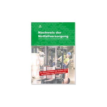RNK Verlag Block "Nachweis der Notfallversorgung", DIN A5