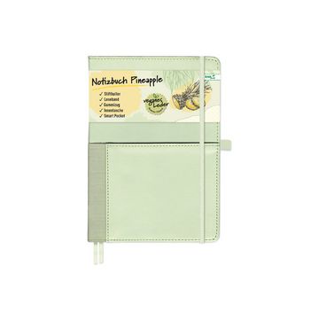 RNK Verlag Cahier Vegan "Pineapple", pointillé, A5