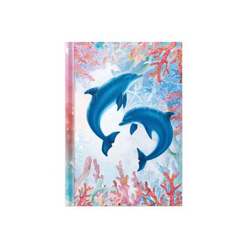 RNK Verlag Carnet de notes "Dauphin", A4, 96 feuilles, uni