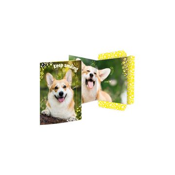 RNK Verlag Carton à dessin "Corgi", carton, A3