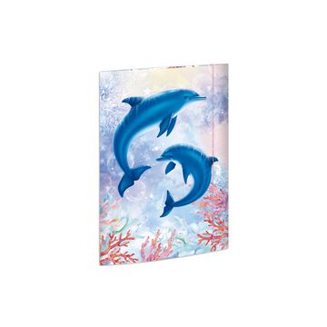 RNK Verlag Carton à dessin "Dauphins", A3