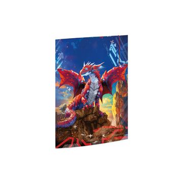 RNK Verlag Carton à dessin "Dragon-robot", carton, A3