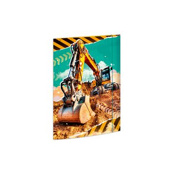 RNK Verlag Carton à dessin "Pelleteuse", A3