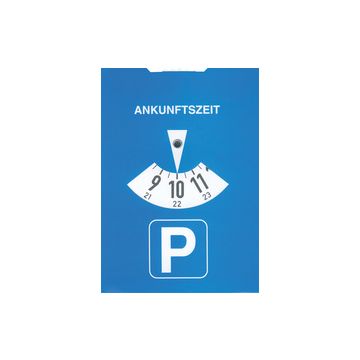 RNK Verlag Disque de stationnement, en carton, bleu