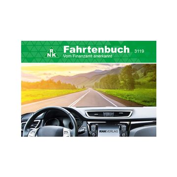 RNK Verlag Fahrtenbuch PKW, DIN A6 quer, 32 Blatt