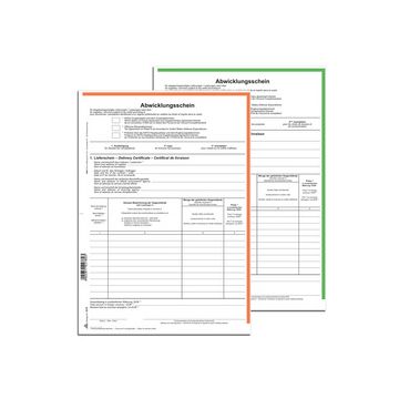 RNK Verlag NATO Abwicklungsschein, SD, DIN A4