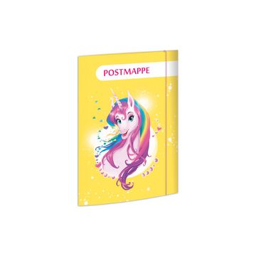 RNK Verlag Postmappe "Einhornportrait", DIN A4, Karton