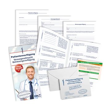 RNK Verlag Vordruck "Patientenverfügung", 220 x 162 mm