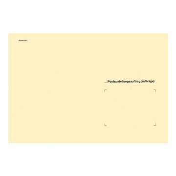 RNK Verlag Zustellungsumschlag, DIN B5, ohne Fenster, gelb