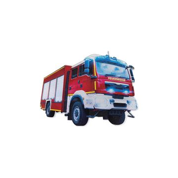 ROTH Bügelbild für DIY-Stoffschultüte, Feuerwehr