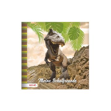 ROTH Freundebuch "Tyrannosaurus", 165 x 165 mm, 64 Seiten