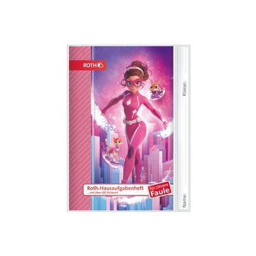 ROTH Hausaufgabenheft Kids für clevere Faule "Agentin Laura"