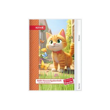 ROTH Hausaufgabenheft Kids für clevere Faule "Miez und Maus"