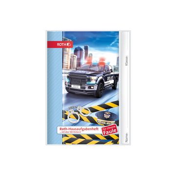 ROTH Hausaufgabenheft Kids für clevere Faule "Polizei 911"