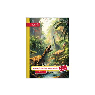 ROTH Hausaufgabenheft Klipp & Klar "Dino Dschungel"