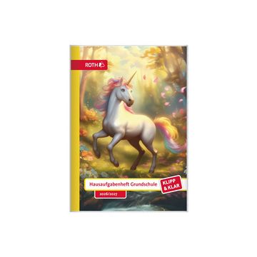 ROTH Hausaufgabenheft Klipp & Klar "Einhorntraum"