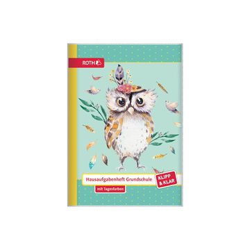 ROTH Hausaufgabenheft Klipp & Klar "Eule Lieselotte"