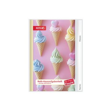 ROTH Hausaufgabenheft Teens für clevere Faule Ice Cream