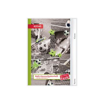 ROTH Hausaufgabenheft Teens für clevere Faule Soccer Collage