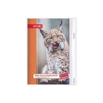 ROTH Hausaufgabenheft Tiere für clevere Faule "Luchs"