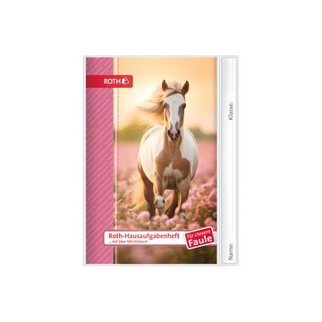 ROTH Hausaufgabenheft Tiere für clevere Faule "Pferd"