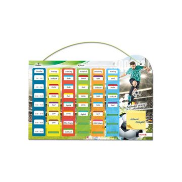 ROTH Klipp + Klar Stundenplan Steck Fix "Fußballer"