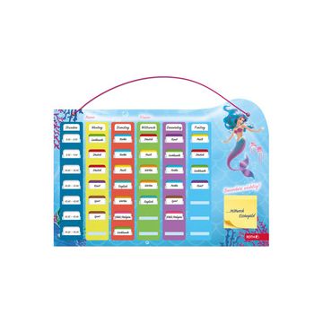 ROTH Klipp + Klar Stundenplan Steck Fix "Meerjungfrau"